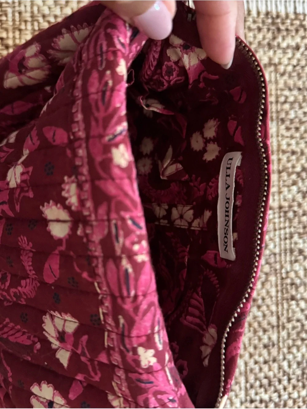 Ulla Johnson Floral Cosmetic Bag - NWT